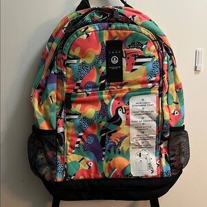 Neff Multicolor Patterned Backpack